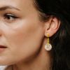 strieborné visiace náušnice